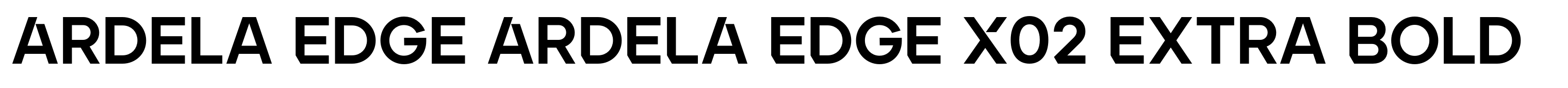 Ardela Edge ARDELA EDGE X02 Extra Bold